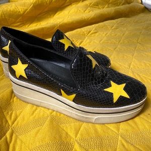 Vintage Stella McCartney Star platform loafers